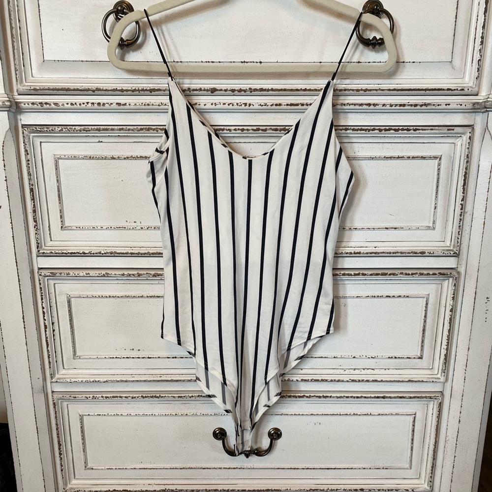Striped Bodysuit